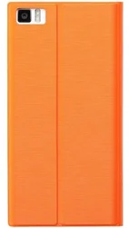 Xiaomi flipové pouzdro na Mi3 - oranžové