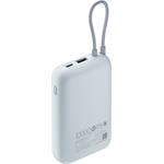 Xiaomi Power Bank 10000mAh (integrovaný kábel), modrá