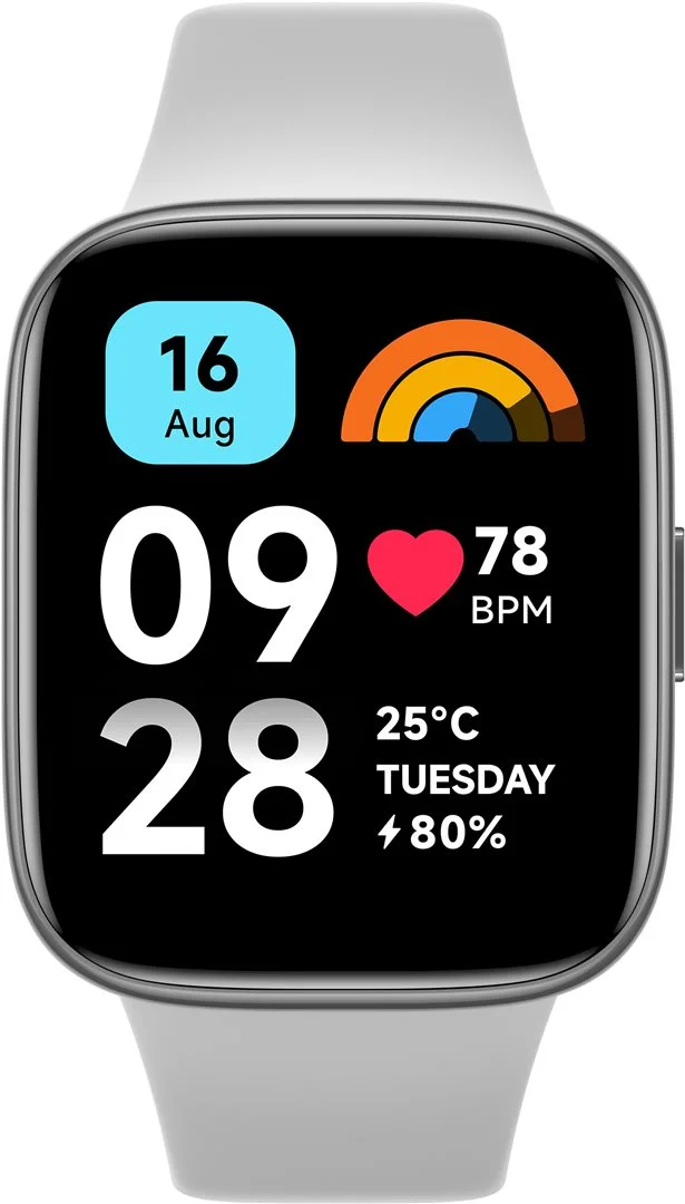 Xiaomi Redmi Watch 3 Active, šedá
