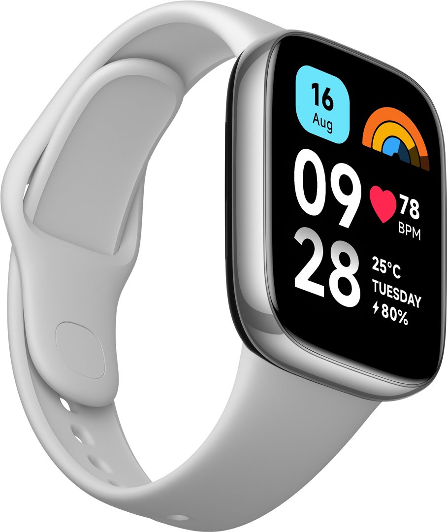 Xiaomi Redmi Watch 3 Active, sivá