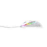 XTRFY Gaming Mouse M4 RGB, bílá