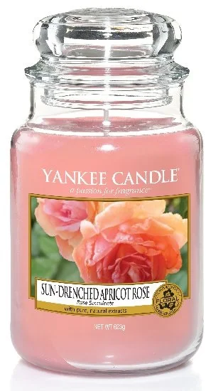 Yankee Candle Sun-Drenched Apricot Rose 623g