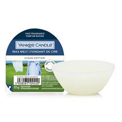 Yankee Candle Vonný vosk Clean Cotton 22 g