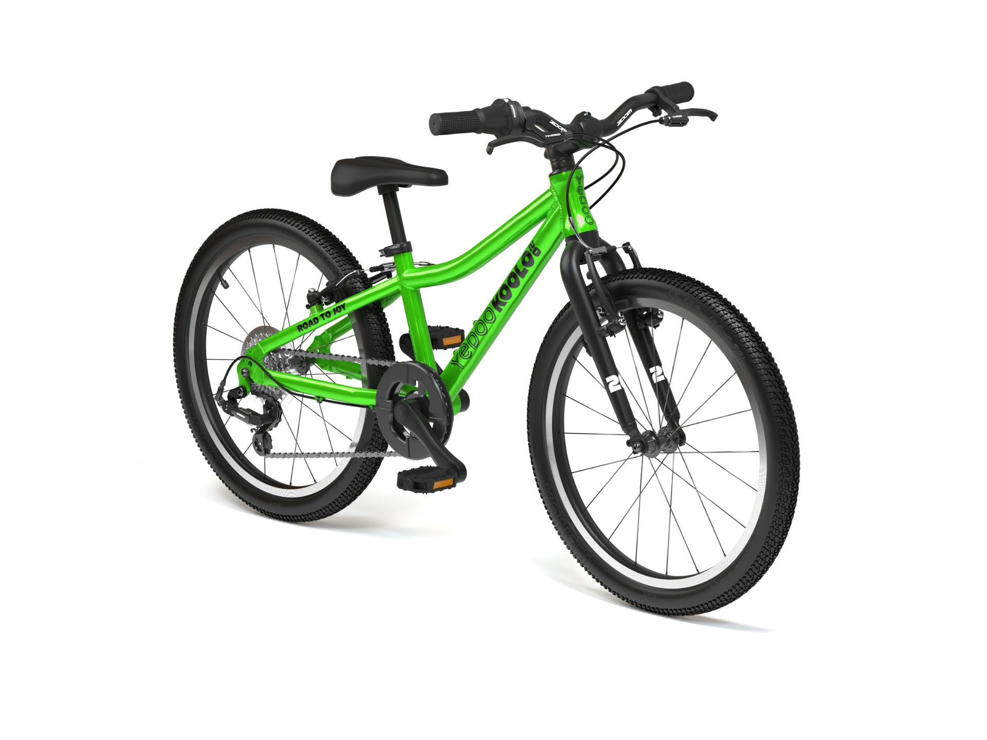 YEDOO Koolo 20 ultraľahký detský bicykel - zelený