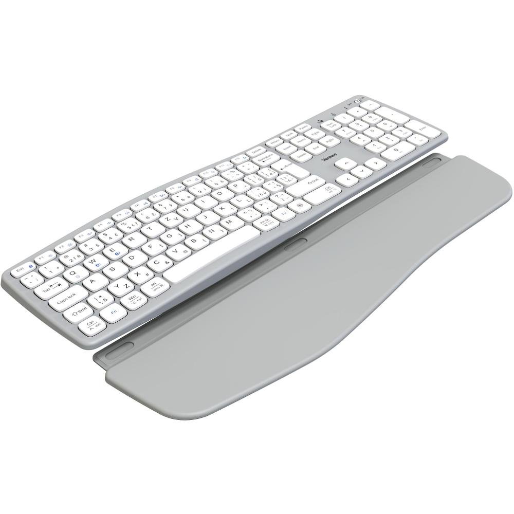 YKB 2100 CSGY WL klávesnice SWIFT YENKEE, šedá