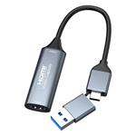 Zachytávač/grafber HDMI PremiumCord s konektorom USB3.0 a USB-C