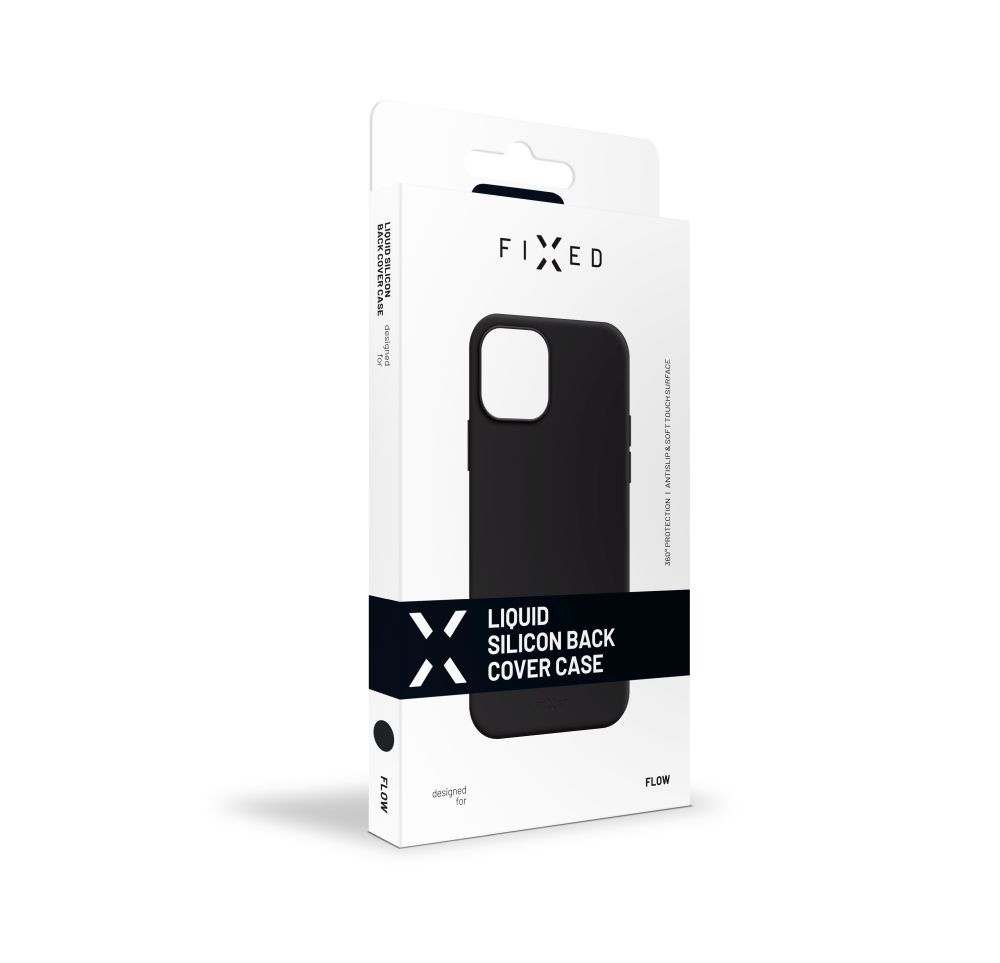 Zadní kryt FIXED Flow pro Samsung Galaxy A34 5G, černý