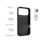 Zadní kryt FIXED MagFlow s podporou MagSafe pro Apple iPhone 17 Pro Max, černý