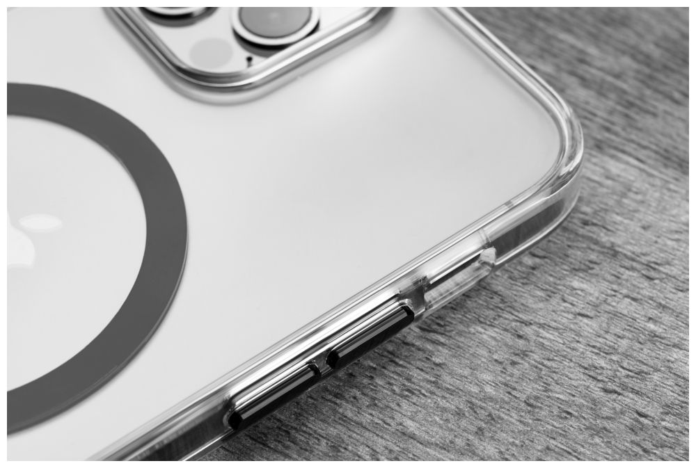 Zadní kryt FIXED MagPurity s podporou Magsafe pro Apple iPhone 15 Pro Max, čirý