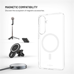 Zadní kryt FIXED MagShell s MagSafe pro Samsung Galaxy S26+, čirý