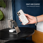 Zadní kryt FIXED MagShell s MagSafe pro Samsung Galaxy S26+, čirý