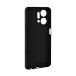 Zadní pogumovaný kryt FIXED Story pro Honor X7a, černý