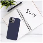 Zadní pogumovaný kryt FIXED Story pro Honor X7a, modrý
