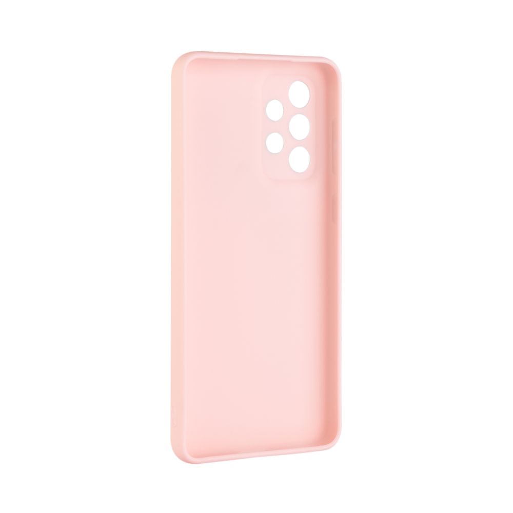 Zadní pogumovaný kryt FIXED Story pro Samsung Galaxy A33 5G, růžový