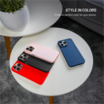 Zadní pogumovaný kryt FIXED Story pro Samsung Galaxy A36 5G, červený