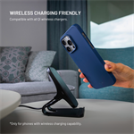 Zadní pogumovaný kryt FIXED Story pro Samsung Galaxy A36 5G, modrý