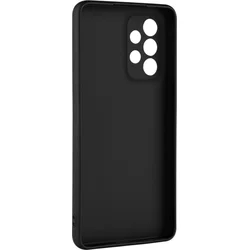 Zadní pogumovaný kryt FIXED Story pro Samsung Galaxy A53 5G, černý