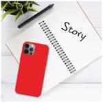 Zadní pogumovaný kryt FIXED Story pro Samsung Galaxy A54 5G, červený