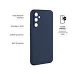 Zadní pogumovaný kryt FIXED Story pro Samsung Galaxy A54 5G, modrý
