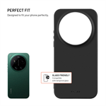 Zadní pogumovaný kryt FIXED Story pro Xiaomi 17 Ultra, černý