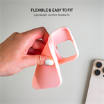 Zadní pogumovaný kryt FIXED Story pro Xiaomi 17 Ultra, růžový