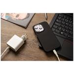 Zadný kryt FIXED MagFlow s podporou MagSafe pre Apple iPhone 15 Pro, čierny