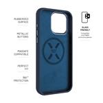 Zadný kryt FIXED MagFlow s podporou MagSafe pre Apple iPhone 15 Pro Max, modrý