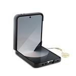 Zadný kryt Guess 4G Charm pre Samsung Galaxy Z Flip 6 Grey