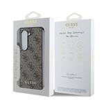 Zadný kryt Guess 4G Charm pre Samsung Galaxy Z Fold 6 Brown