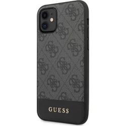 Zadný kryt Guess 4G Stripe pre iPhone 11 Grey