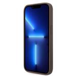 Zadný kryt Guess 4G Stripe pre iPhone 14 Pro Brown