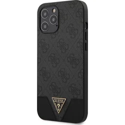 Zadný kryt Guess 4G Triangle pre iPhone 12 Pro Max 6,7 Grey