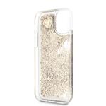 Zadný kryt Guess Glitter Hearts pre iPhone 11 Gold