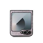 Zadný kryt Guess PC/TPU Glitter Flakes Metal Logo pre Samsung Galaxy Z Flip 6 Pink