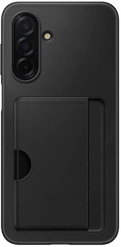 Zadný kryt Samsung s vreckom na kartu pre Galaxy A26 čierny