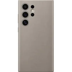 Zadný kryt Samsung z vegánskej kože pre Samsung Galaxy S24 Ultra sivo-hnedý