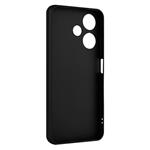Zadný pogumovaný kryt FIXED Story pre Infinix Hot 30i, čierny