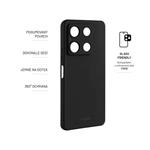 Zadný pogumovaný kryt FIXED Story pre Infinix Note 30 PRO, čierny