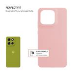 Zadný pogumovaný kryt FIXED Story pre Motorola Moto G86 5G/Power, ružový