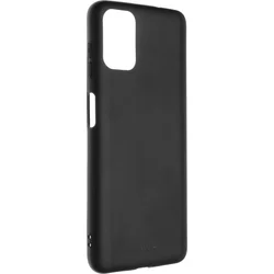 Zadný pogumovaný kryt FIXED Story pre Motorola Moto G9 Plus, čierny