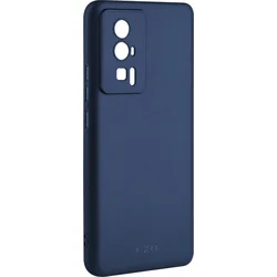 Zadný pogumovaný kryt FIXED Story pre POCO F5 Pro/F5 Pro 5G, modrý