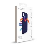 Zadný pogumovaný kryt FIXED Story pre Realme 7 Pro, modrý