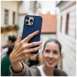 Zadný pogumovaný kryt FIXED Story pre Samsung Galaxy A17 4G/5G, modrý
