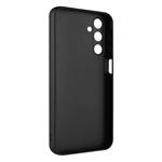 Zadný pogumovaný kryt FIXED Story pre Samsung Galaxy A25 5G, čierny