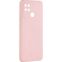 Zadný pogumovaný kryt FIXED Story pre Xiaomi Redmi 10C, ružový