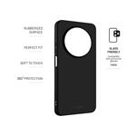 Zadný pogumovaný kryt FIXED Story pre Xiaomi Redmi 14C/A4 5G/A3 Pro/POCO C75, čierny