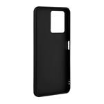 Zadný pogumovaný kryt FIXED Story pre Xiaomi Redmi Note 12, čierny