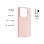 Zadný pogumovaný kryt FIXED Story pre Xiaomi Redmi Note 14 5G, ružový