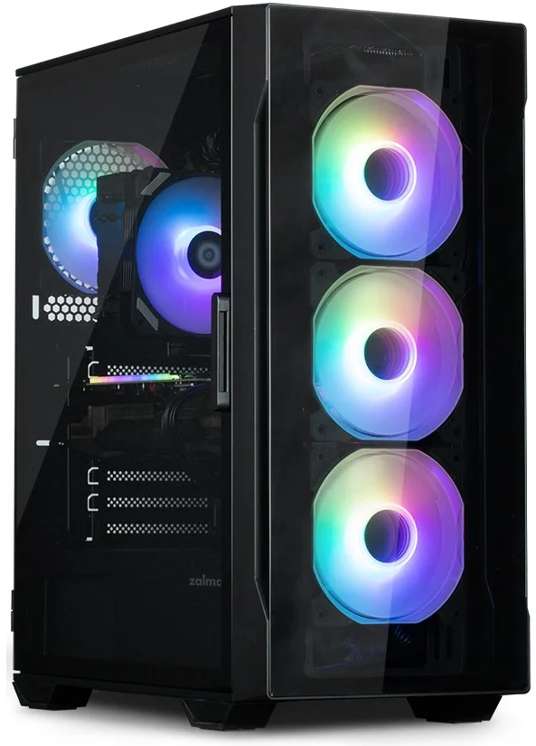 Zalman i3 Neo TG, čierna