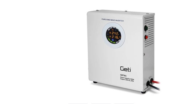 Záložný zdroj Geti 300 W GEP301A 300 W, nástenný (500 VA)